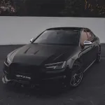 Карбоновая губа для AUDI S4 & A4 S LINE 2017 - 2018 B9 Ауди