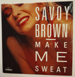 Винтажная виниловая пластинка LP Savoy Brown Make Me Sweat (Canada 1988)
