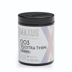 Экстремально тонкие презервативы MAXUS 003 Extra Thin - 15 шт.