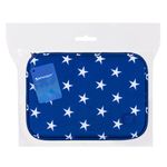 Пенал-косметичка BRAUBERG, 1 отделение, 1 откидная планка, ткань, 21x15x6 см, "Stars", 270707