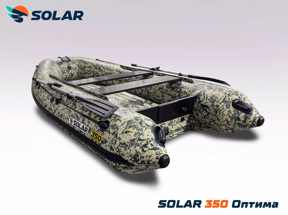 Лодка надувная моторная solar-350 к (оптима)