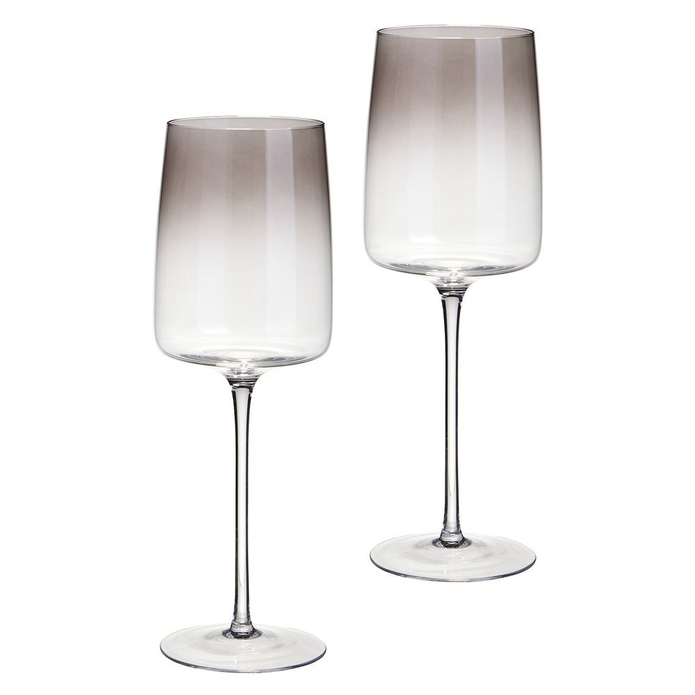 НАБОР БОКАЛОВ ДЛЯ ВИНА "SMOKY SHADES" ИЗ 2 ШТ. 540 МЛ