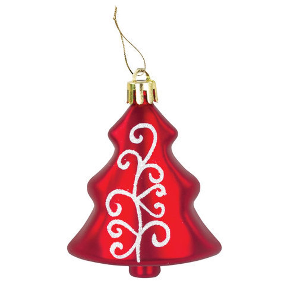 Набор украшений для ели ЗОЛОТАЯ СКАЗКА "Ель и звезды", 3 шт., пластик, цвет ассорти, 591112