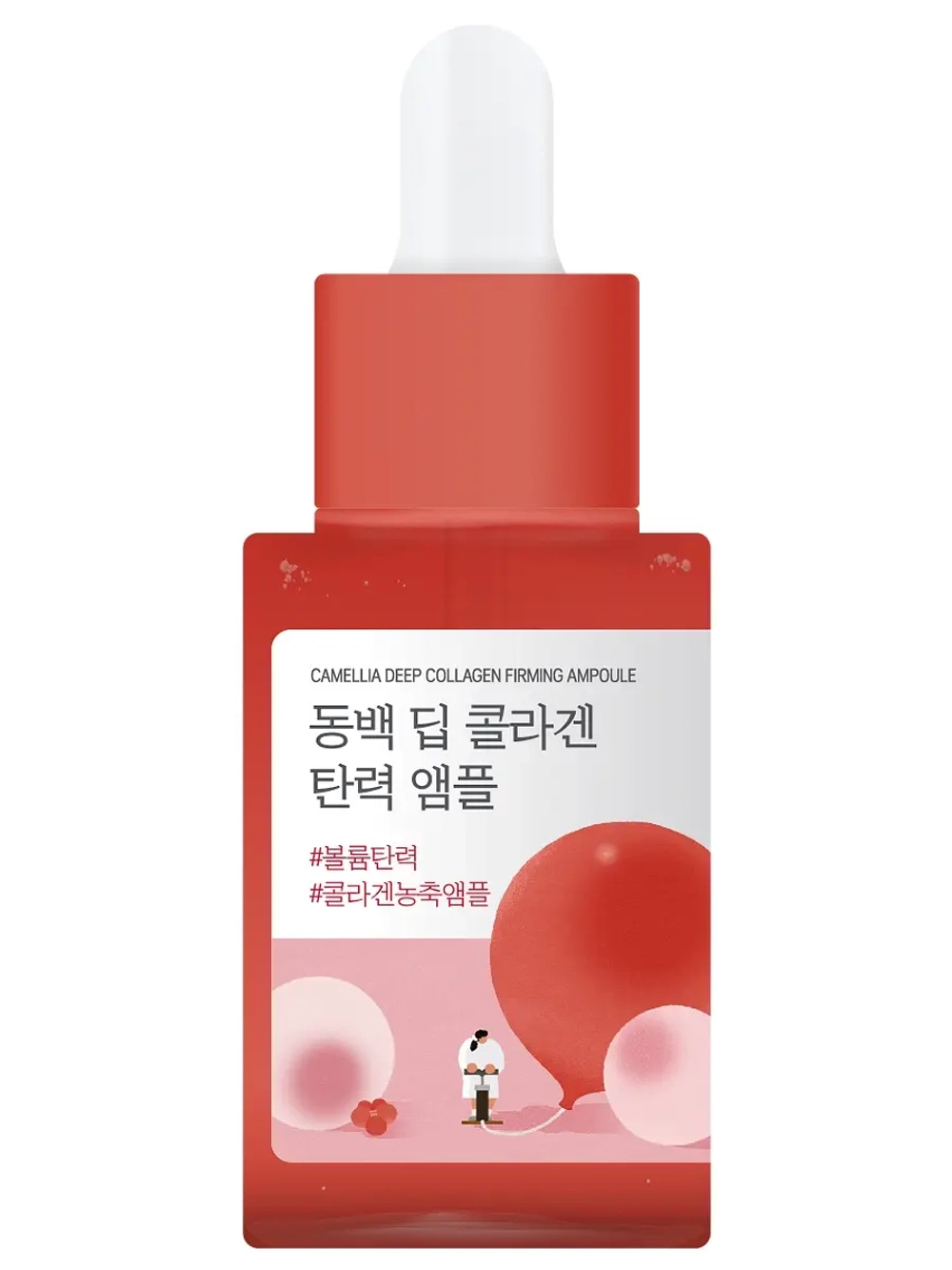 Round Lab Укрепляющая сыворотка с экстрактом камелии и коллагеном Camellia Deep Collagen Firming Ampoule 30 мл