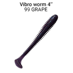 Мягкая приманка Crazy Fish Vibro Worm 4'' 10см 5шт 75-100 -