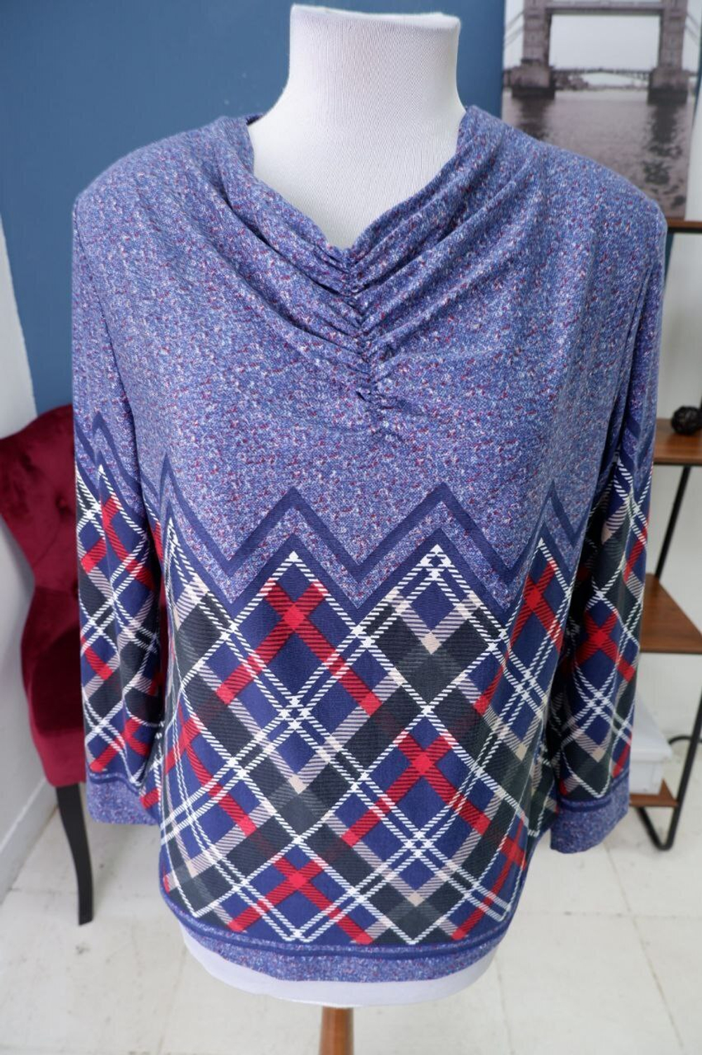 Блузка повседневная 50 размер