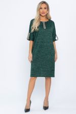 Платье трикотажное Кайла (зеленое) П14587-10М LT Collection
