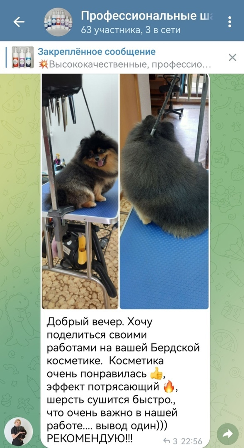 Набор шампуней-концентратов для собак 3 шт по 250 ml + бальзам-кондиционер 100мл