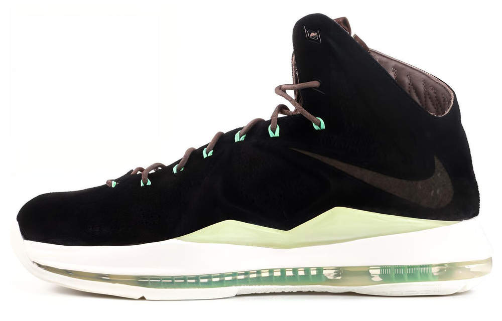 Кроссовки Nike Lebron 10 Ext Black Suede