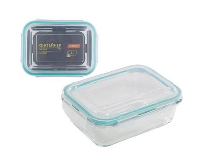 Контейнер стеклянный для еды 1000 мл