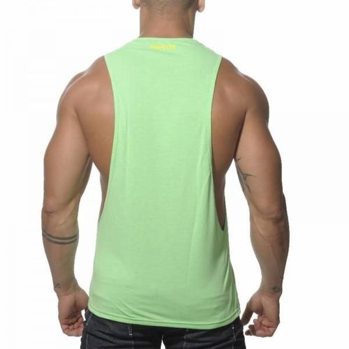 Мужская майка салатовая Addicted Barcelona AD197