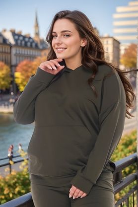 Цена на Худи-2697 больших размеров