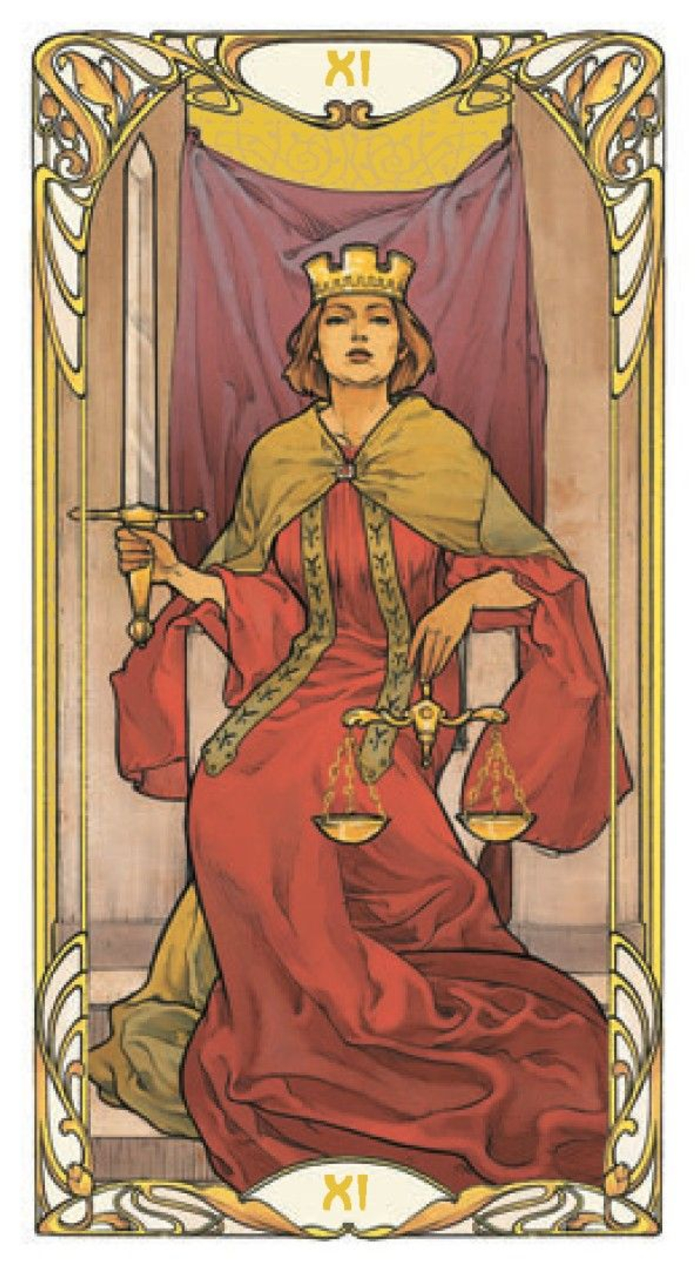 Таро Арт-Нуво Золотое (RUS)