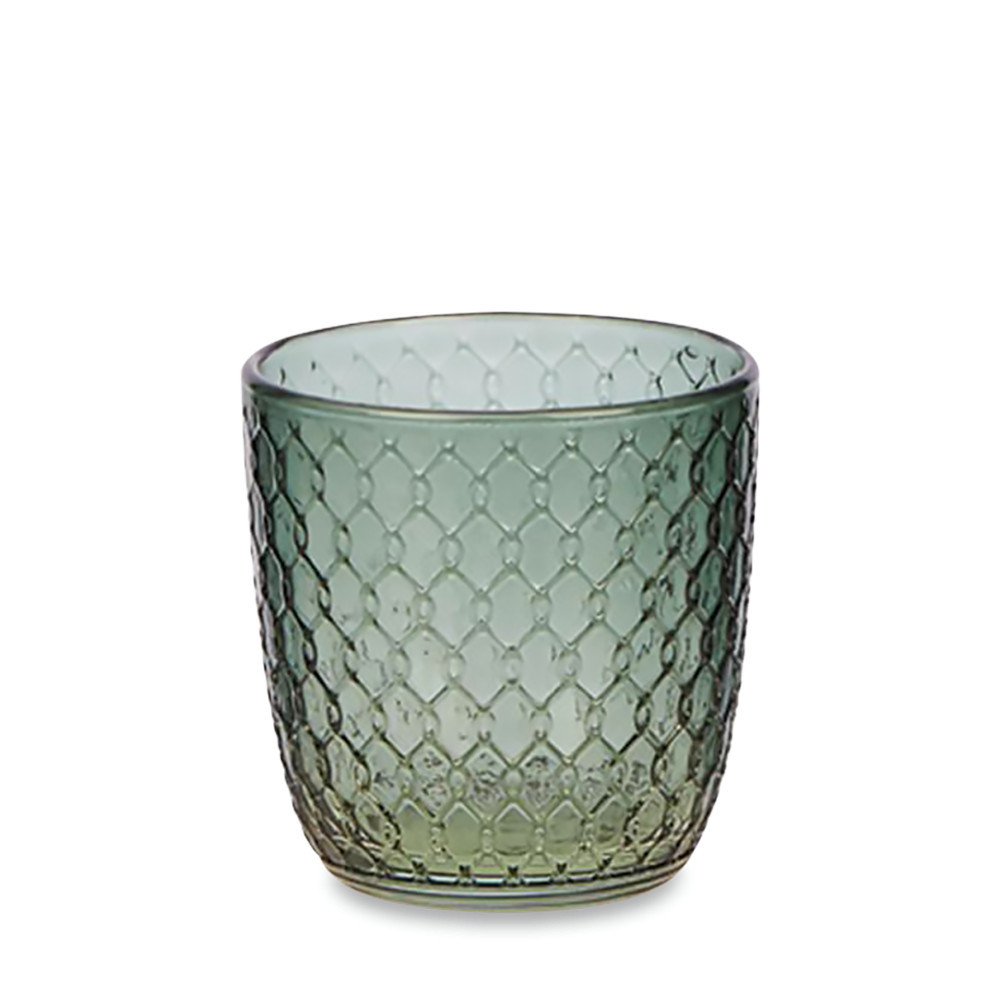 Стакан 310мл IVV Sixties сине-зеленый узор Одри