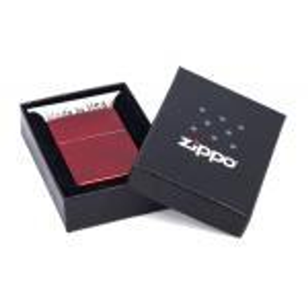 Зажигалка ZIPPO Classic Candy Apple Red™  Красная  ZP-21063