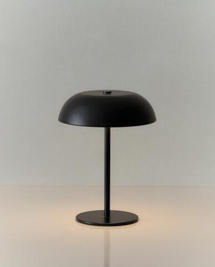 Zara Home Настольная лампа, цвет серебристый, 20.5 см