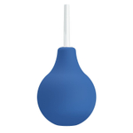 Синий анальный душ с тонким кончиком