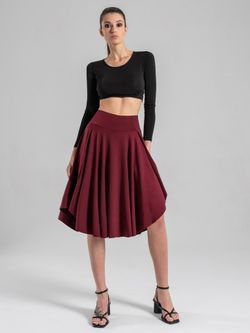 Dolly Max skirt shorts, Dark Red Oil