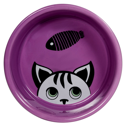 миска керамическая "котофей", 0,25л, triol