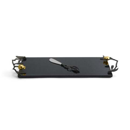 Сервировочный сырный набор Michael Aram Pomegranate Black (43.8 x 14.6 см)