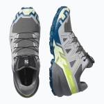 Кроссовки для бега Salomon Speedcross 6 castlerock/lime cream/poseidon