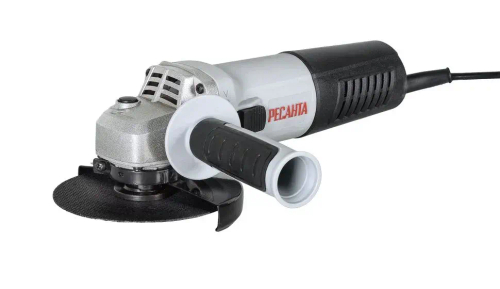Болгарка Ресанта УШМ-125/1100 (1100 Вт, 11000 об/мин, d диска 125 мм, защитный кожух) / УШМ / Шлифмашина