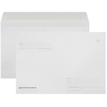 Конверт С4 Kuvert (229х324 мм) белый, удаляемая лента, с подсказом "Куда-Кому"