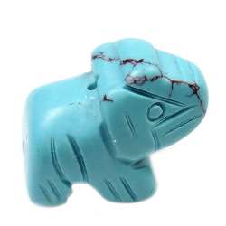 Слоник "Малыш" бирюза(имитация)асс.