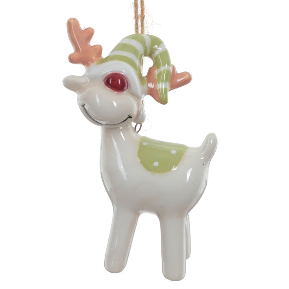 GAEM Украшение новогоднее "Олень", L4,5 W3,5 H7,5 см, 2в.