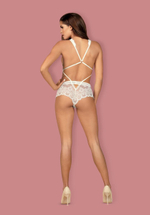 Оригинальное кружевное боди (Размер: S-M) (Цвет: черный)