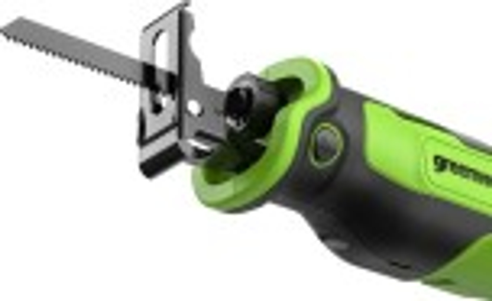 Пила сабельная аккумуляторная GREENWORKS GPT-BLRS-1 24V, АКБ 4Ач и ЗУ 1200607CUB