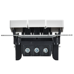 BRITE Выключатель 3-клавишный 10А ВС10-3-0-БрАБ арктический белый IEK