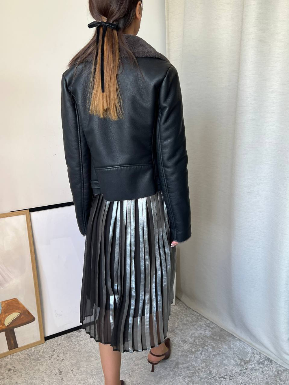 Куртка дубленка новая Mango, xs