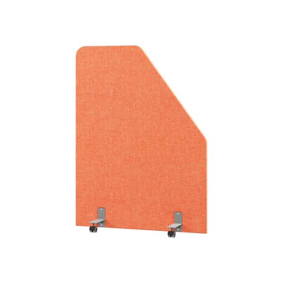 Перегородка акустическая со скосом Everprof EVO Acoustic на роликовых опорах 1200х28х1600