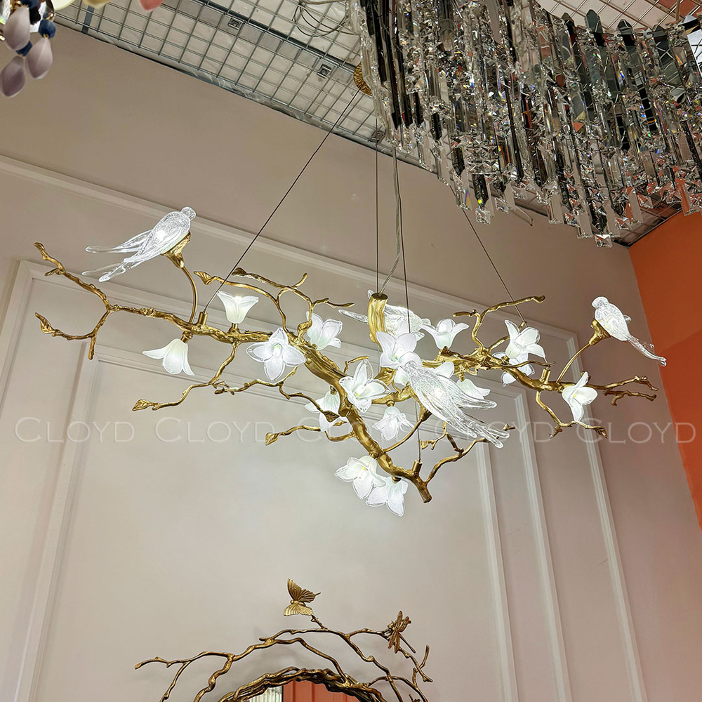 Люстра Cloyd SIRIN C22 / шир. 125 см - латунь (арт.11107)