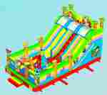 Коммерческий надувной батут «Звериная команда 2», 9х5х5 м