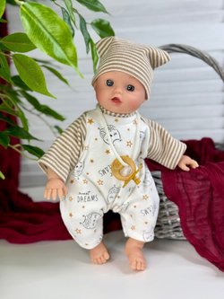 Кукла Nines 29см Golosito мягконабивная (N0624A2)