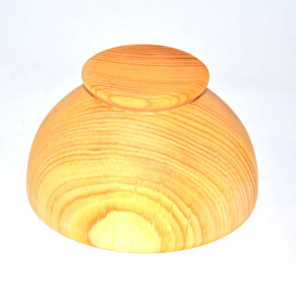 Пиала Art of Siberia для чая и подачи разных продуктов, из сибирского кедра, 9,6 см. T24