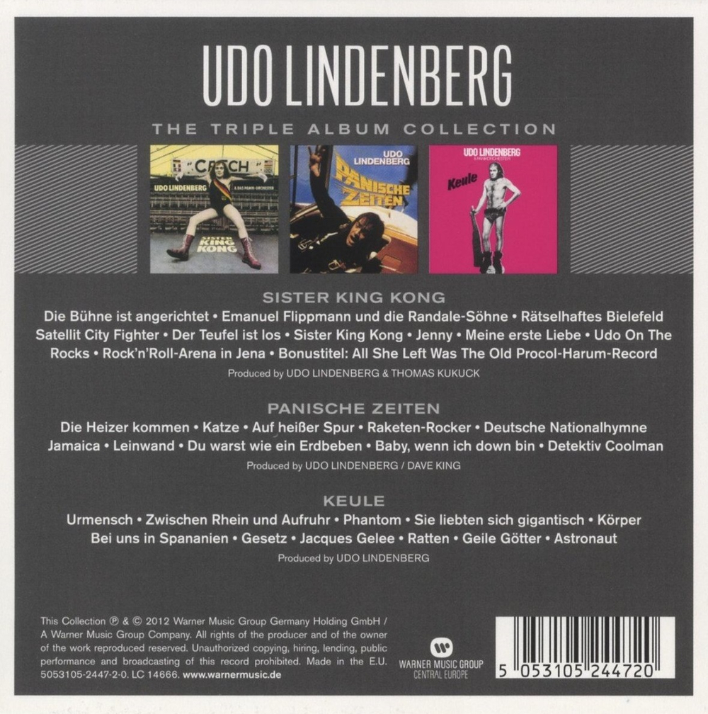 Udo Lindenberg / The Triple Album Collection (3CD)