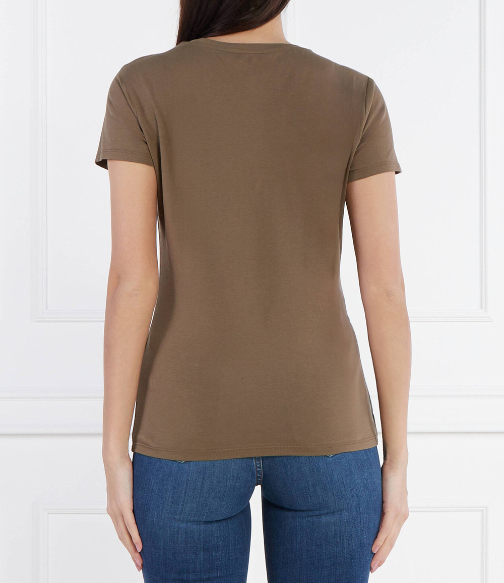 Футболка Liu Jo - хаки(MA4336 J5003)