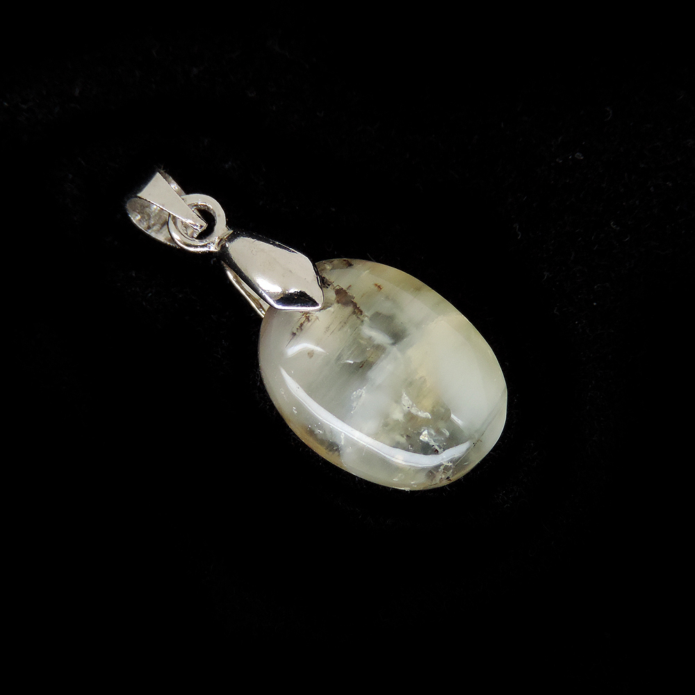 Кулон "Овал" опал древесный асс.