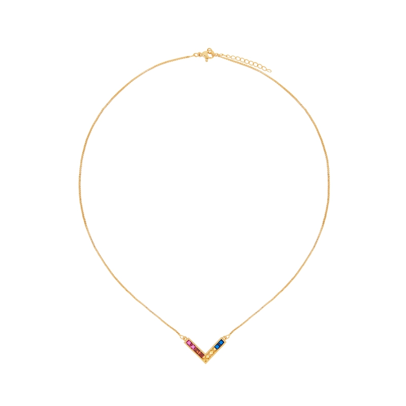 Колье Мульти В – Золото