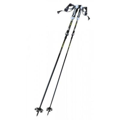 Палки Tramp треккинговые Route (черный/зеленый)