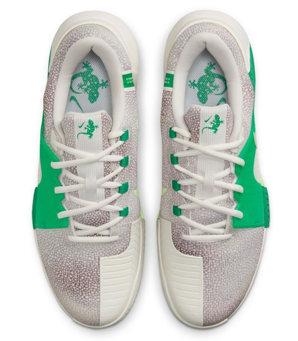 Мужские кроссовки теннисные Nike Zoom GP Challenge 1 Premium - phantom/barely volt/platinum viole