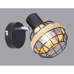 Светильник настенно-потолочный спот Rivoli   7033-701 1 х E14 40 Вт поворотный