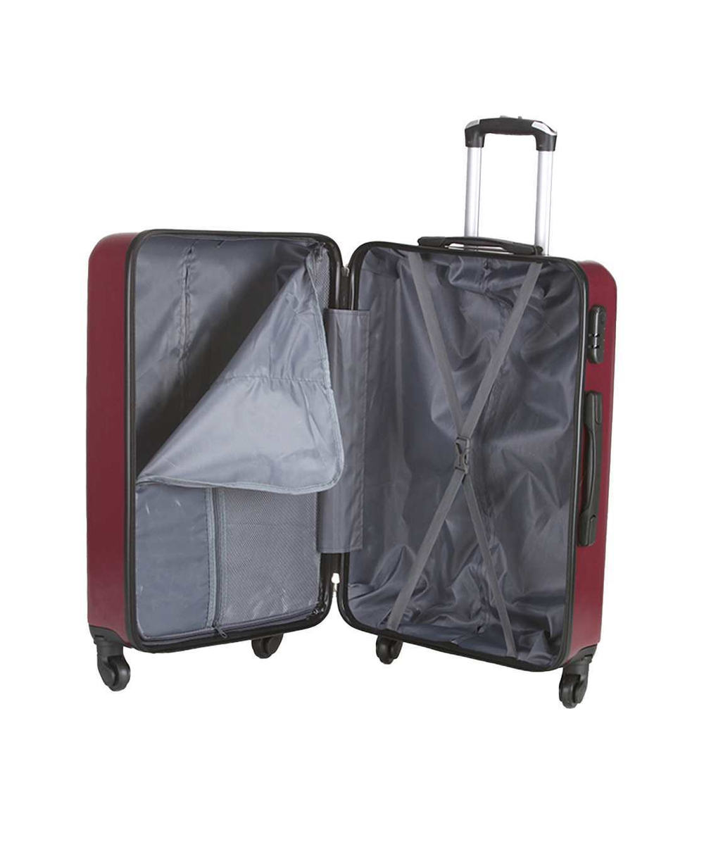 Чемодан Средний (M) ABS пластик съемные колеса