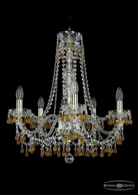 Подвесная люстра Bohemia Ivele 1410/5/195/h-60/G/V1003