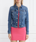 Джинсовая куртка VIVIANNE Tommy Jeans - голубой(DW0DW17213)