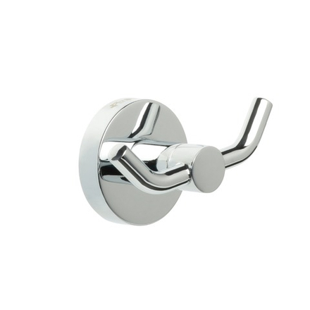 Крючок двойной FIXSEN "COMFORT CHROME" хром FX-85005A