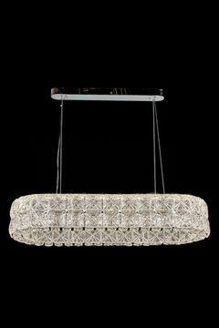 Подвесная люстра LED 100W 4000К LE3019/1000LR CH хром MontBlanc Leon